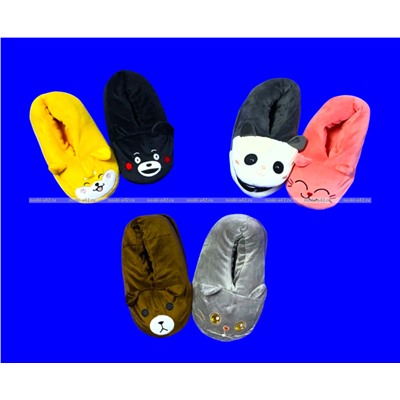 2 пары ПОДАРОЧНЫЙ НАБОР Носки-тапочки подростковые мягкие Прикольные