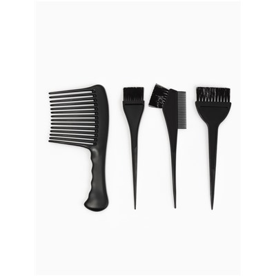 Набор для окрашивания, 23 предмета, чёрный