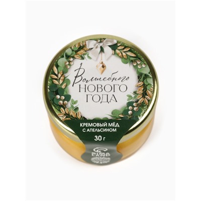 Подарочный набор новогодний «Верь в мечту»: крем-мёд 2 шт., мёд в стиках 4 шт.