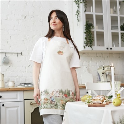 Фартук «Этель. Кроличья ферма», 60×70 см, 100% хлопок, саржа 190 г/м²