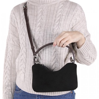 Сумка женская кожаная 990138-1NNAA black Natale Navetta