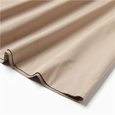 Юбка миди с накладным карманом женская MINAKU: Safari, бежевая, размер 42