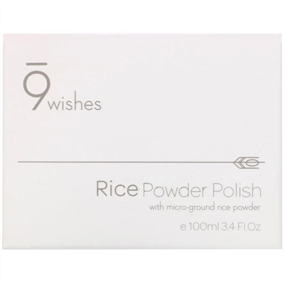 9Wishes, Rice Powder Polish, 3.4 fl oz (100 ml)