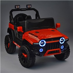 Электромобиль "Крутой водитель" на аккумуляторе, с р/у управлением, в коробке (красный)