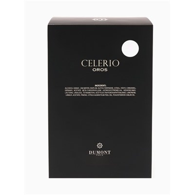 Парфюмерная вода мужская Dumont Paris CELERIO OROS, 100 мл