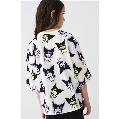 Фуфайка трикотажная для девочек (футболка) PLAYTODAY, 1243144