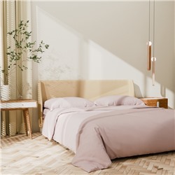 Постельное бельё 1.5-спальное «Этель» Silver cloud, мако-сатин