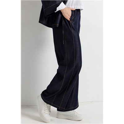 Брюки женские  210/02/Синий, джинс