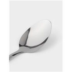 Набор столовых ложек Доляна «Венсель», длина 18 см, набор 12 шт., нержавеющая сталь, серебристый