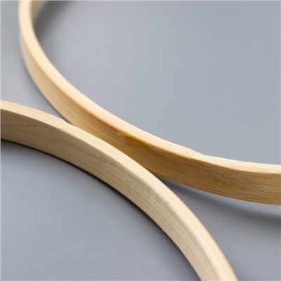 Кольцо для изготовления ловца снов, набор 2 шт., бамбук, d=15 см