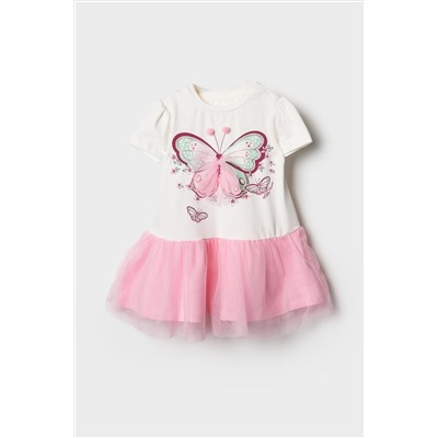 Платье детское трикотажное для девочек PLAYTODAY, 1240055