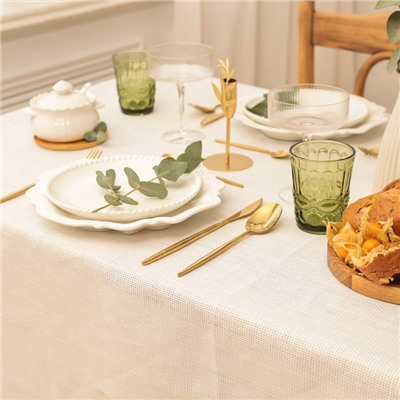 Скатерть SL HOME Facile, 110×140 см, лён 100%, 210 г/м²