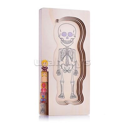 Пазл-вкладыш "Девочка"