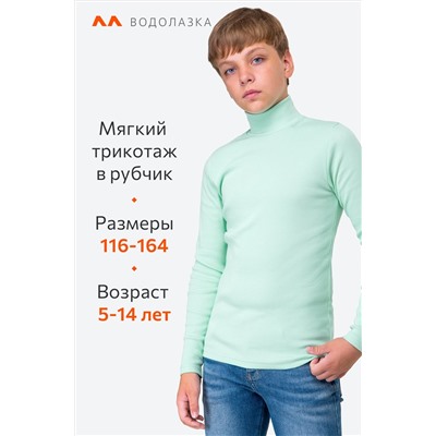 Детская базовая водолазка в рубчик Happyfox