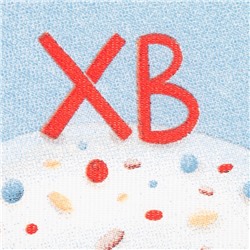 Набор кухонных полотенец Доляна «Светлой Пасхи» 35×60 см - 2 шт., 100% хлопок