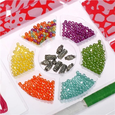 УЦЕНКА Набор для создания украшений «Мои браслеты» с прибором для плетения