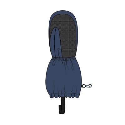 Варежки текстильные для мальчиков