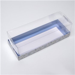 Коробка новогодняя для десерта Cold, 26×8×9.5 см