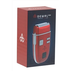 Dewal Шейвер для проработки контуров и бороды / Blade Red 03-417, красный KRISTALLER, 1127112
