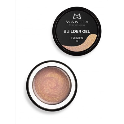 MANITA Гель моделирующий для ногтей / Builder Gel Fairies №06, 15 мл 28217