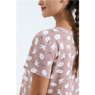 Сорочка ночная женская Хлопушек-2 (Разноцветный)