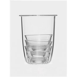 Чайный набор «Иши», чайник, 3 пиалы, в сумочке, стекло, прозрачный