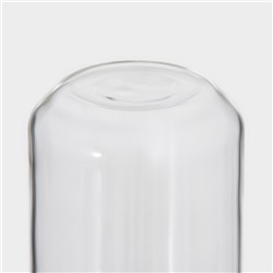 Стаканы «Брук» Magistro, 450 мл, 7.5×15 см, набор 2 шт., стекло, прозрачные