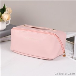 Косметичка 23,5х11х10,5 см / XN-005PN /уп 50/розовая