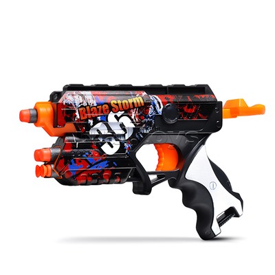 Бластер "Миссия в Гаити" с мягкими пулями, в коробке