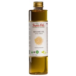 Farm Oils Sesame Oil Extra Virgin/ Кунжутное масло Холодного Отжима Флакон 250 мл