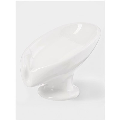 Мыльница Essence, керамика, белая