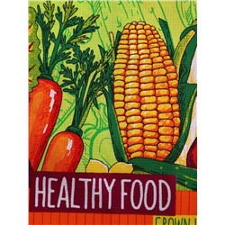 Текстильное изделие ЗДОРОВАЯ ПИЩА (48х58) салатовый