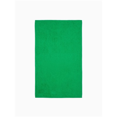 Полотенце махровое «Экономь и Я», 50×90 см, хлопок 100%, зелёное