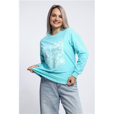 Толстовка 80047 (Ментол)