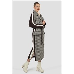 01-12042 Пальто женское демисезонное (пояс)