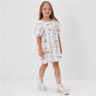 Платье детское KAFTAN «Радуга», размер 32 (110-116 см)