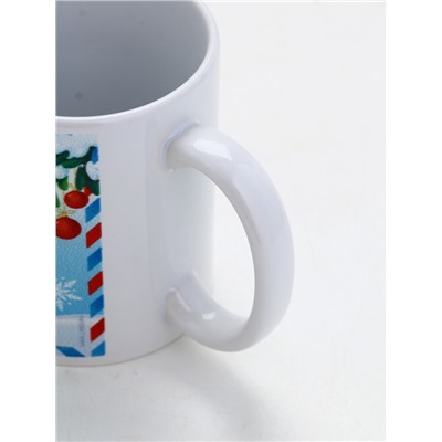 Кружка новогодняя керамическая «Исполнения желаний», лошадь, 320 мл