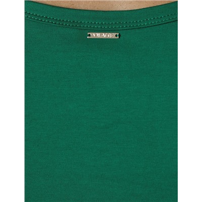 Топ из премиального хлопка с эластаном