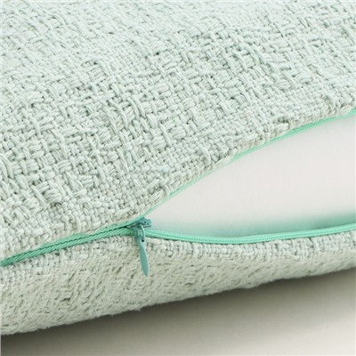 Наволочка декоративная с кисточками SL Home TASSEL, 45×45 см, оливковая