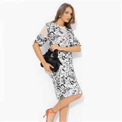 Платье комбинированное, Не по правилам (стиль)