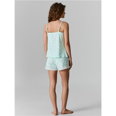 КОМПЛЕКТ ЖЕНСКИЙ (ТОП, ШОРТЫ) 592400