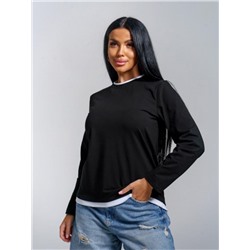 Лонгслив Рига (черный)