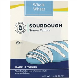 Cultures for Health, Sourdough, Whole Wheat, 1 Packet, .13 oz (3.7 g)