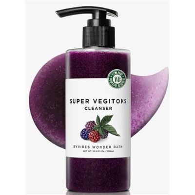 Wonder Bath Детокс очищение для упругости кожи Super Vegitoks Cleanser Purple