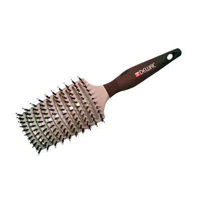 Dewal Щетка для волос продувная туннельная / Mokka BRM102, коричневый 5158