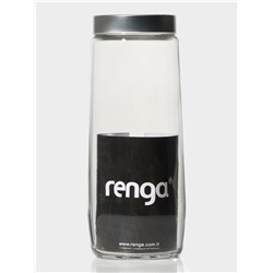 Банка для сыпучих с металлической крышкой «Вока», 1.5 л, стекло