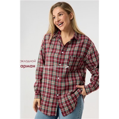 Рубашка в клетку НАТАЛИ, 1223669