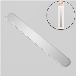 Основа для пилки, прямая, двухсторонняя, нержавеющая сталь, 18×2 см