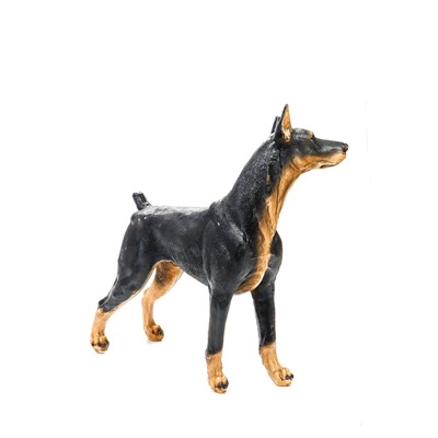 УЦЕНКА Садовая фигура «Собака Доберман» 48×20×48 см