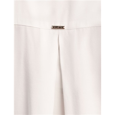 Блузка с коротким рукавом из вискозы с лиоцеллом